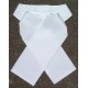 Plastrón Deluxe blanco