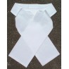 Plastrón Deluxe blanco