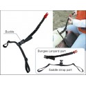 Todo en Uno: Cordón bungee y correa para silla 