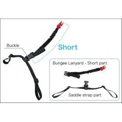 Todo en Uno: Cordón bungee y correa para silla (corto)