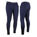 Pantalónes de montar Denim grip silicona Caballero