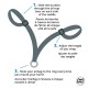 Correa ajustable silla de montar Helite