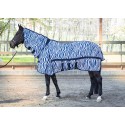 Manta anti-moscas cubre cuello lycra Zebra