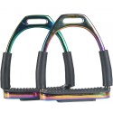 Estribos Fillis Flex Arco Iris Horka
